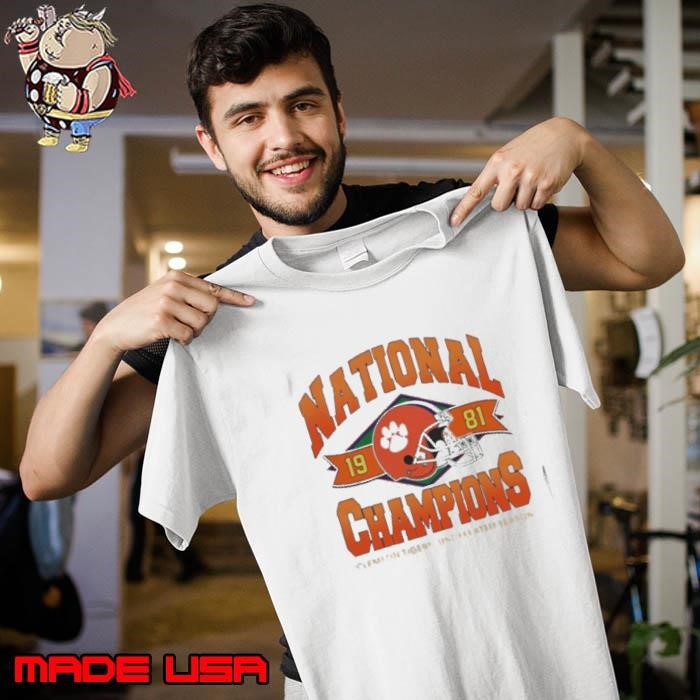 Ncaa Clemson Tigers champions 1981 Unisex