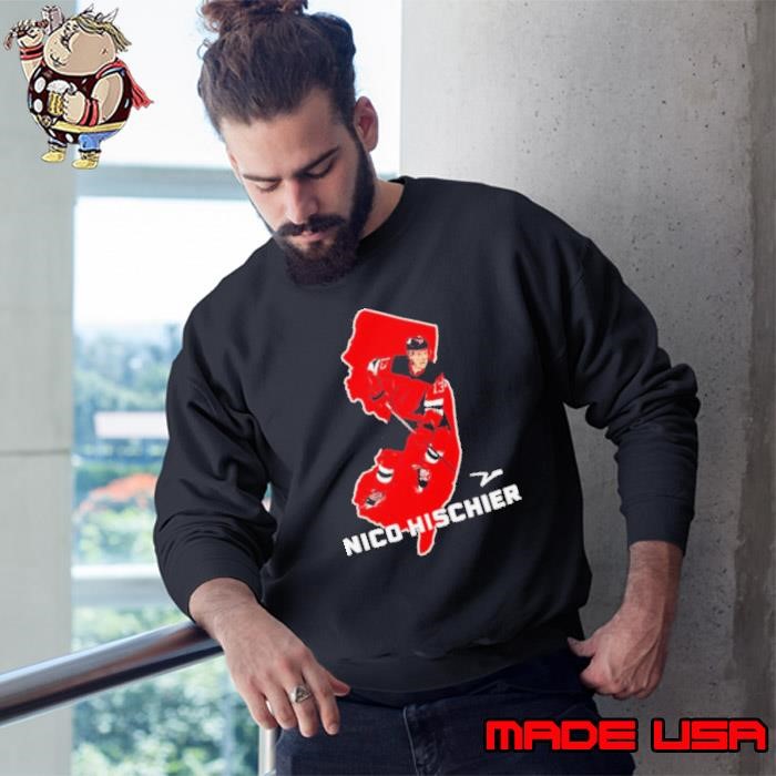 Nico Hischier New Jersey Devils State star Sweatshirt