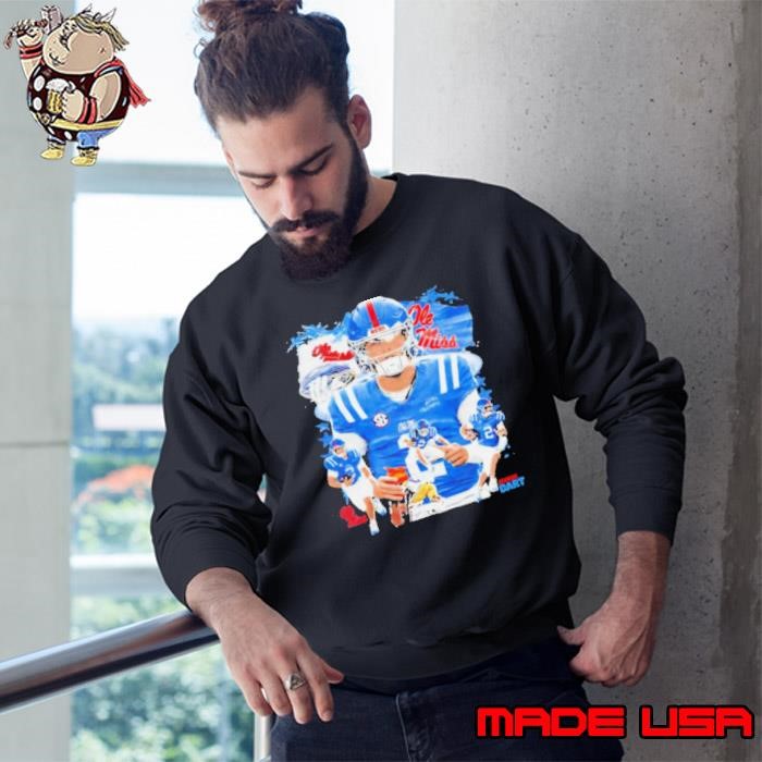 Ole Miss Rebels football Jaxson Dart graphic retro Sweatshirt