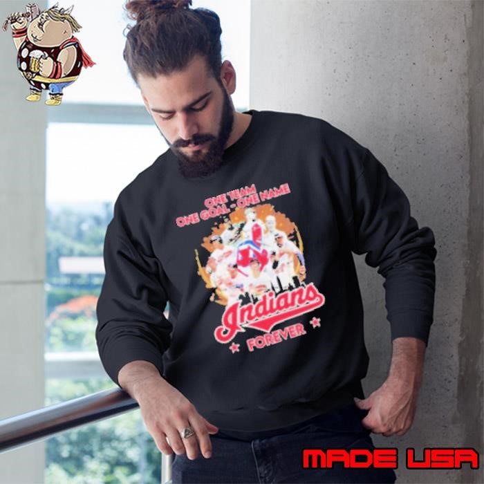 One Team One Goal – One Name Cleveland Guardians Forever Signature Sweatshirt