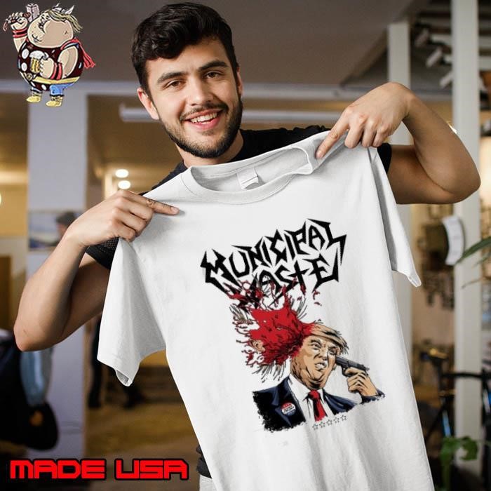 Original Municipal Waste Trump White Ver Unisex