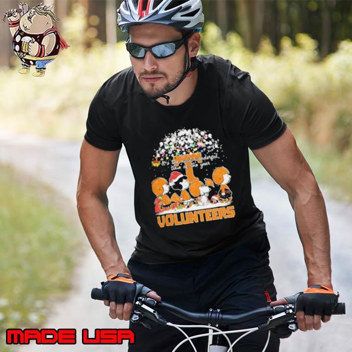 Peanuts Tennessee Volunteers It’s The Most Wonderful Time Of The Year Winter Unisex