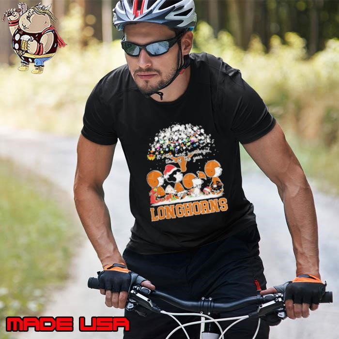 Peanuts Texas Longhorns It’s The Most Wonderful Time Of The Year Winter Unisex