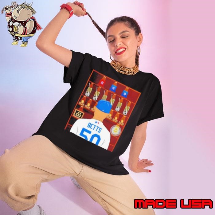 Premium An impressive resume for Mookie Betts Los Angeles Dodgers 2024 World Series Champions Ladies tee