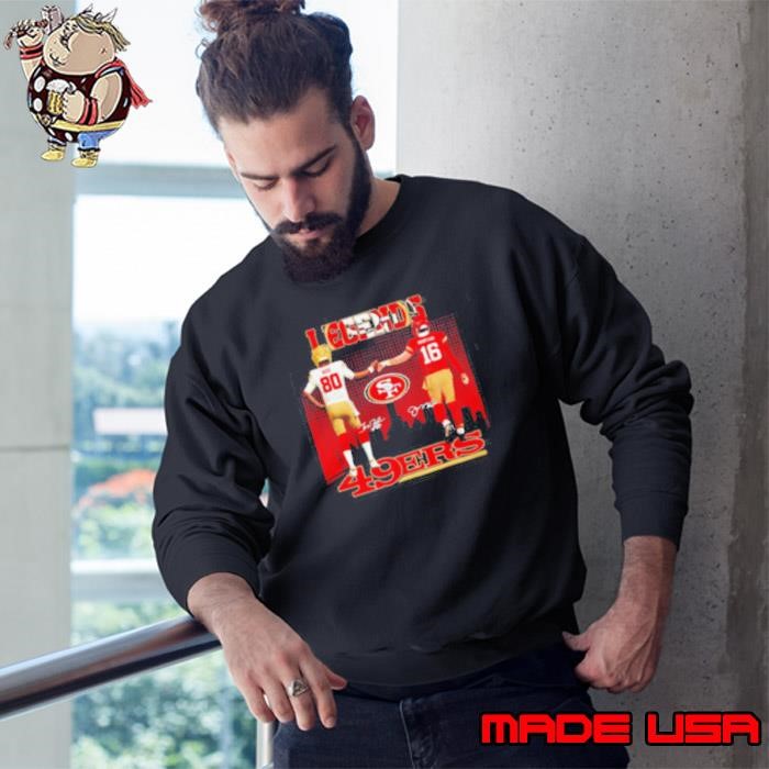 Premium San Francisco 49ers Rice and Montana Legends skyline Sweatshirt
