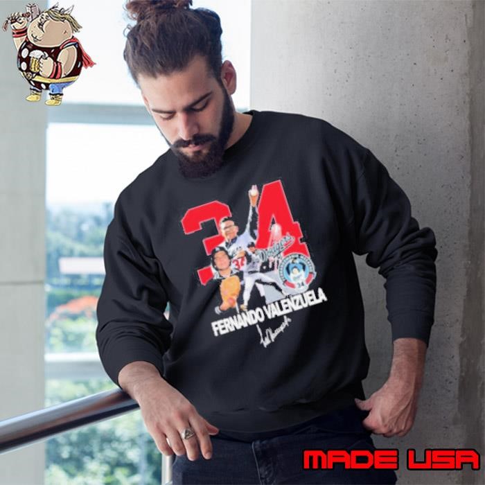 Rip Legends Fernando Valenzuela Los Angeles Dodgers shirts Sweatshirt