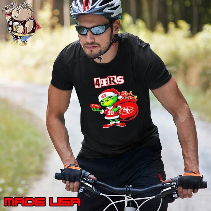 San Francisco 49ers Christmas Grinch player Unisex