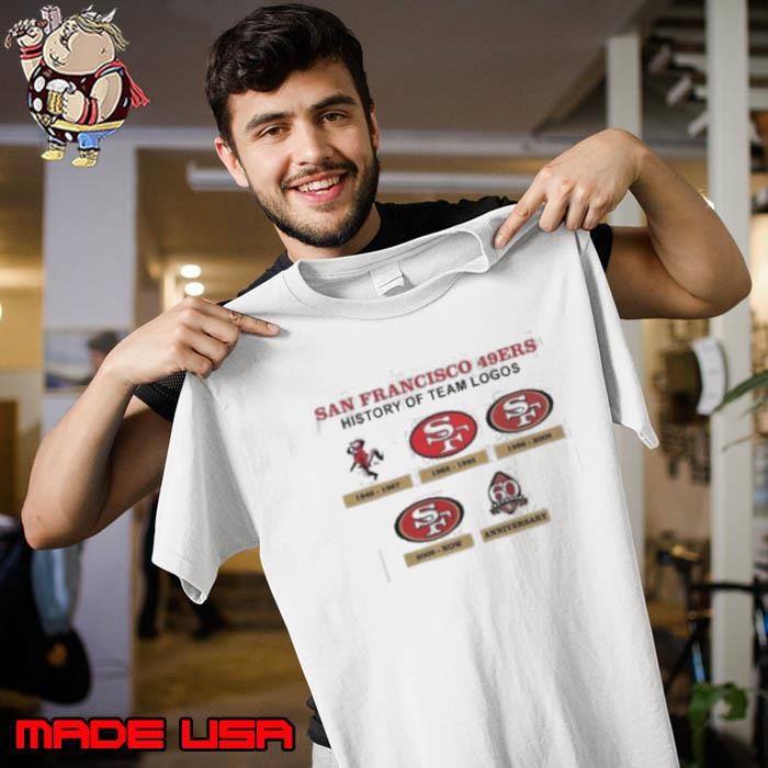 San Francisco 49ers History Of Team Logo Unisex