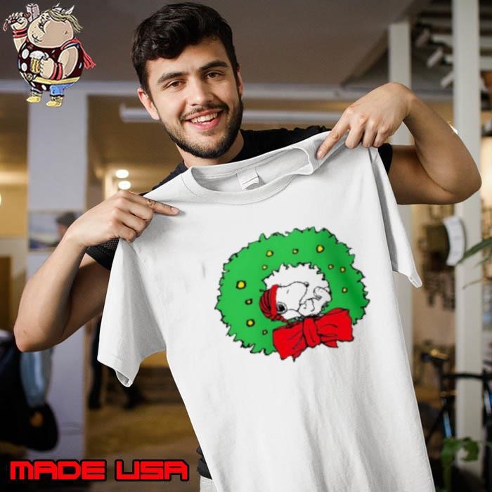 Snoopy Christmas wreath Unisex