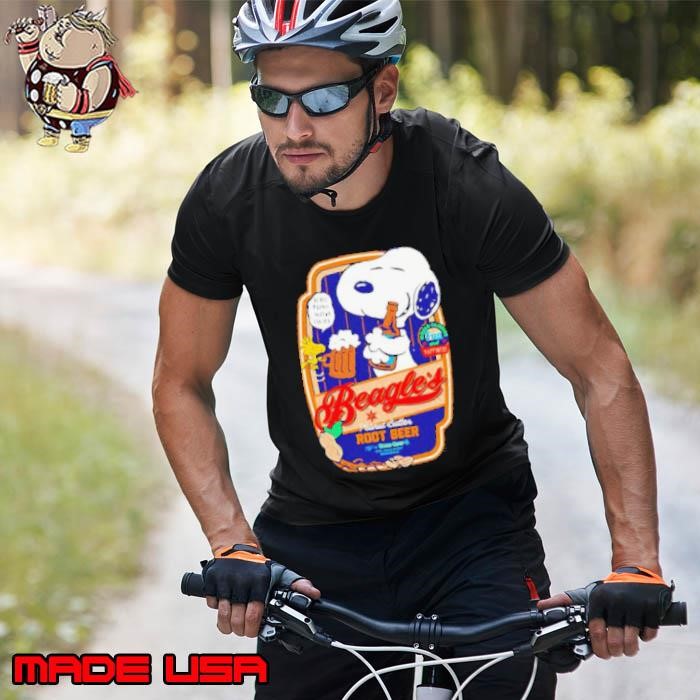 Snoopy and Woodstock Beagle’s Peanut Root Beer Unisex