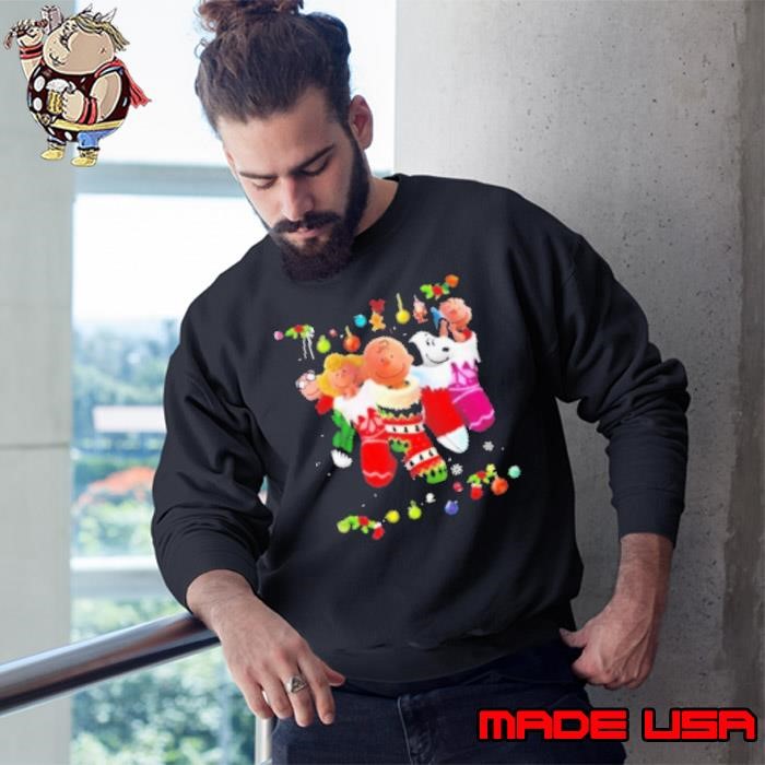 Snoopy's Christmas Best Present From Santa Claus Sweatshirt