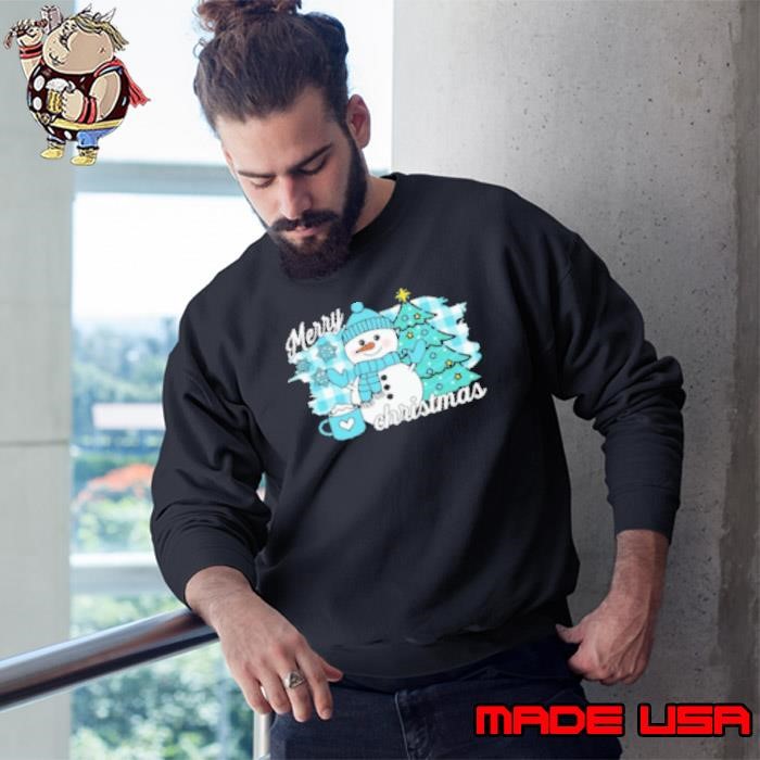 Snowman Merry Christmas Sweatshirt