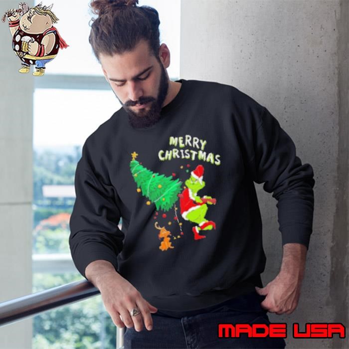 Stealing Christmas Tree Sweatshirt