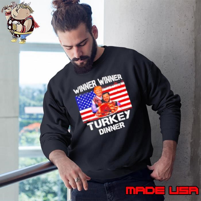 Step Brothers Trump and Vance winner winner Turkey dinner Thanksgiving Sweatshirt