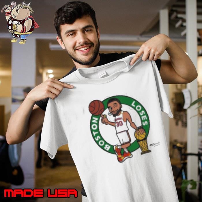 Stephen Curry Golden State Warriors Boston Loses Cartoon Unisex