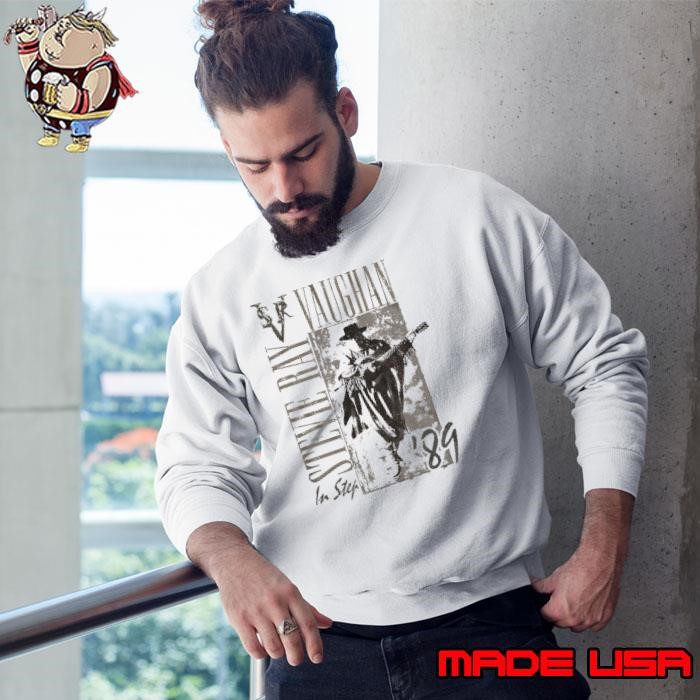 Stevie Ray Vaughan In Step 89 American musician Sweatshirt
