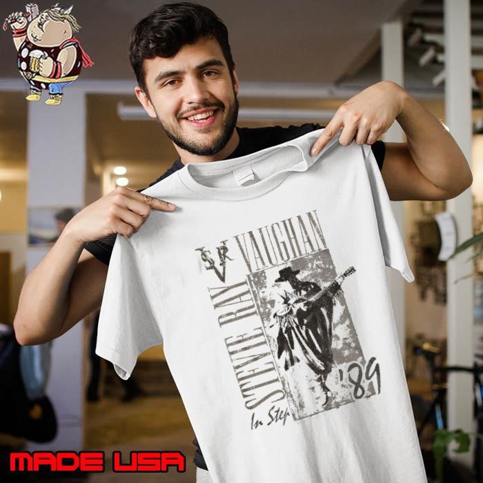Stevie Ray Vaughan In Step 89 American musician Unisex