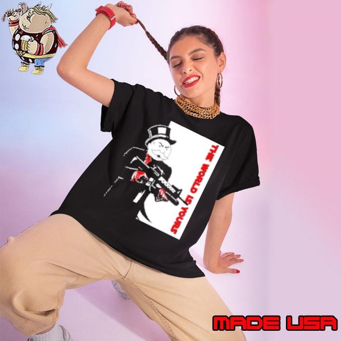 TThe World Is Yours Ladies tee