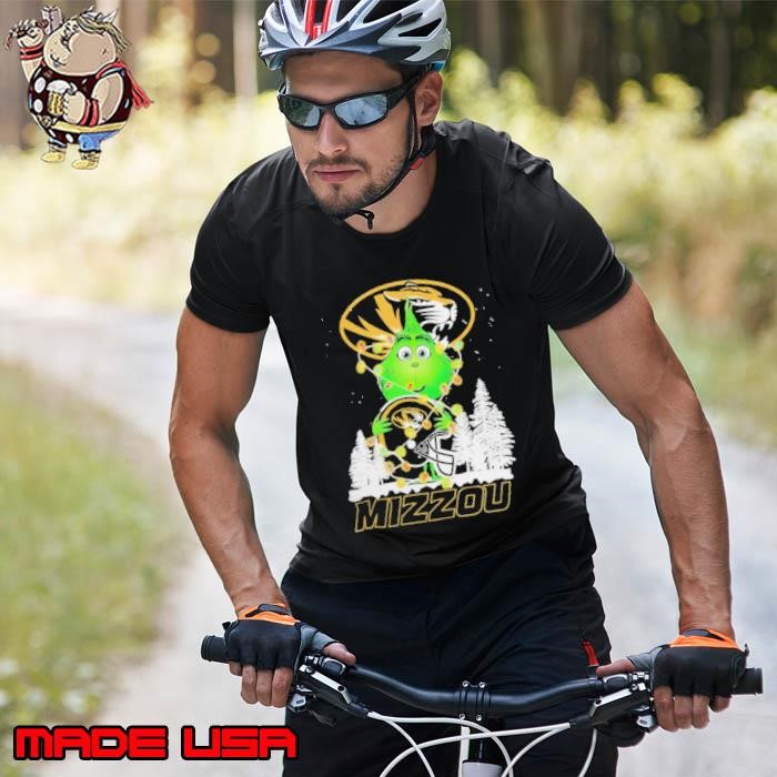 The Grinch Hug Missouri Tigers Helmet Christmas Unisex