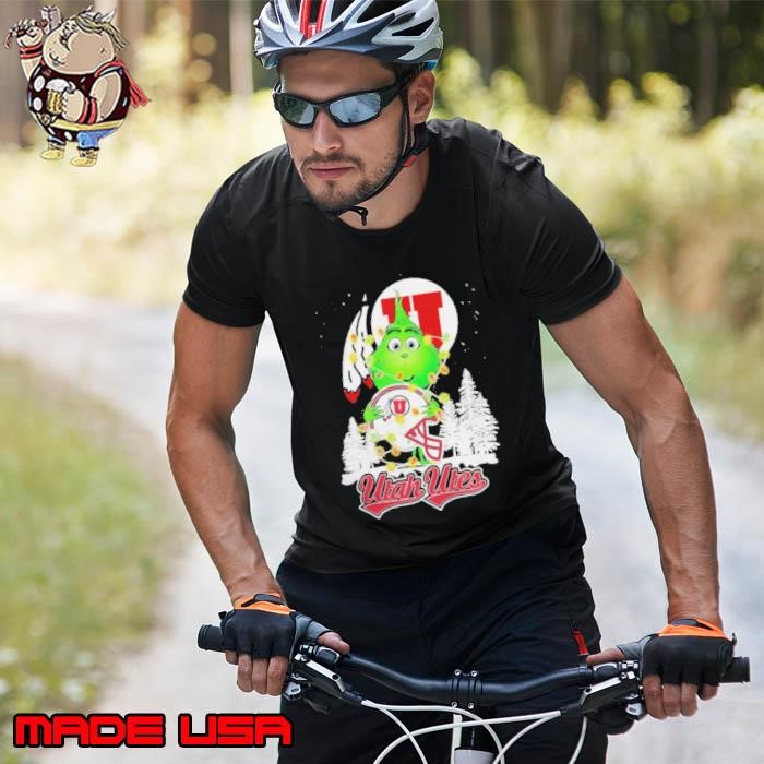 The Grinch Hug Utah Utes Helmet Christmas Unisex