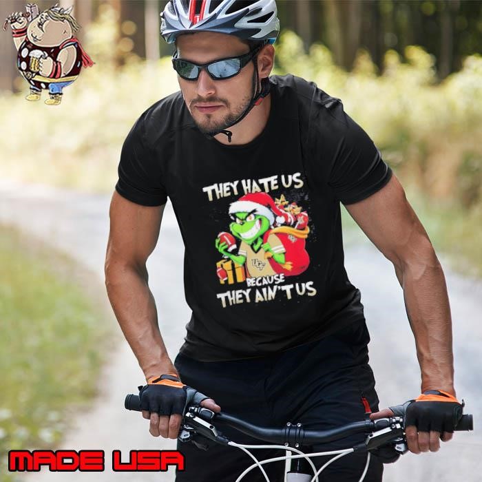 They Hate Us Because They Ain’t Us Grinch Vs UCF Knights Football Christmas Unisex