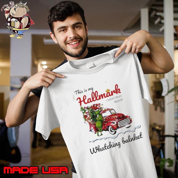 This is my hallmark Christmas movie watching balnket Grinch Unisex