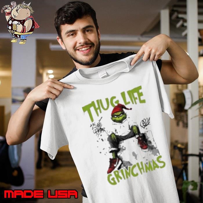 Thug Life Grinch Christmas Friends Unisex