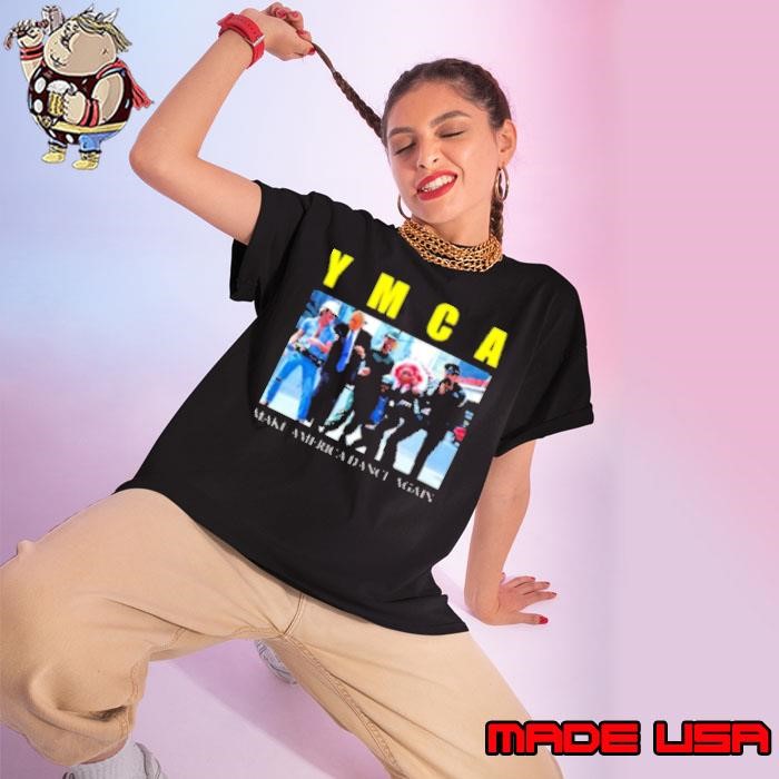 Trump Dance YMCA Ladies tee