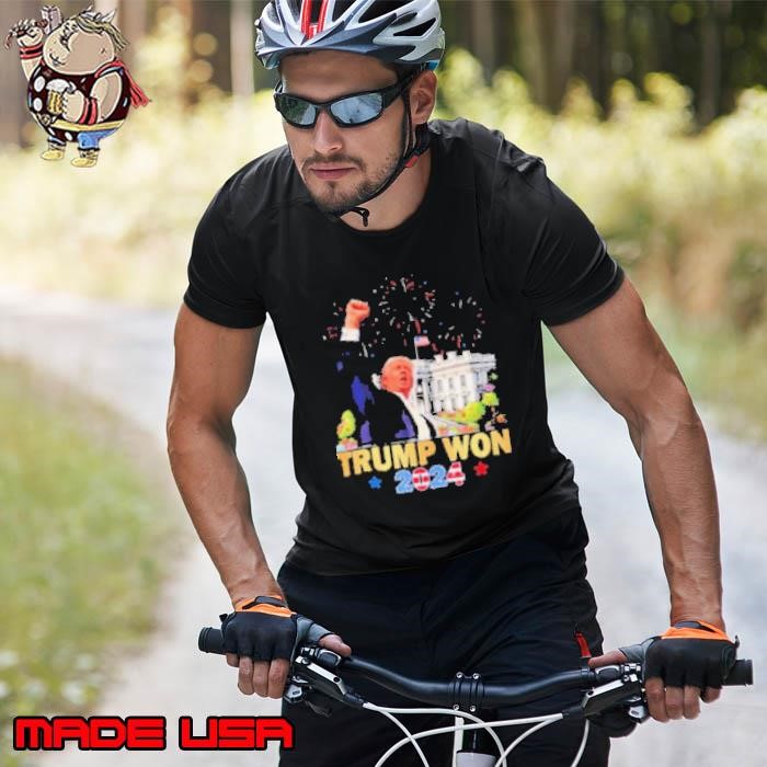 Trump Won 2024 President 47Th Of White House Donald Trump Unisex