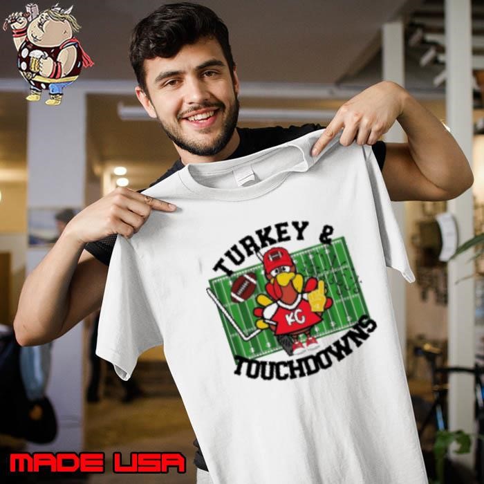 Turkey and touchdowns Kansas City Chiefs Unisex