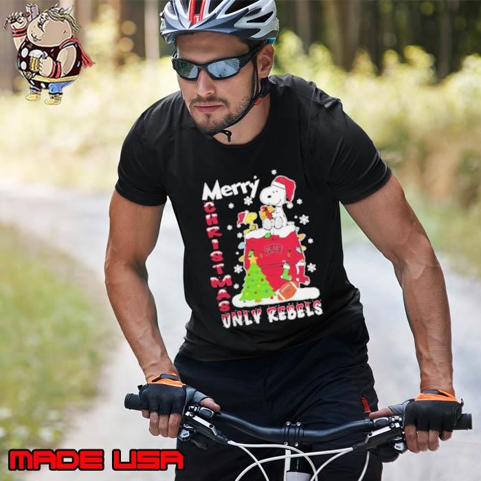 UNLV Rebels Snoopy And Woodstock Merry Christmas Unisex