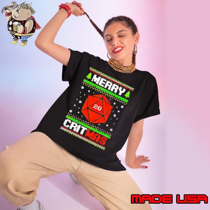 Ugly Sweater Christmas RPG Ladies tee