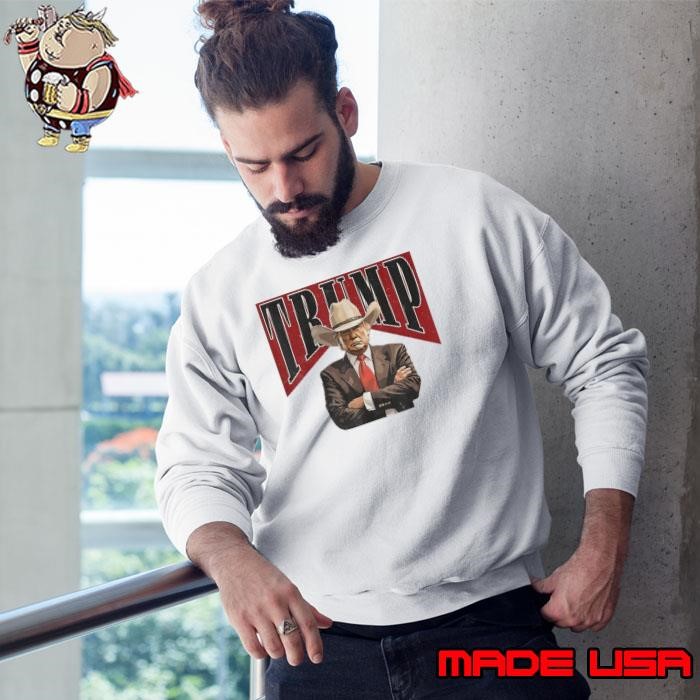 Western Trump Cowboy Tee Take America Back Trump Daddy Sweatshirt