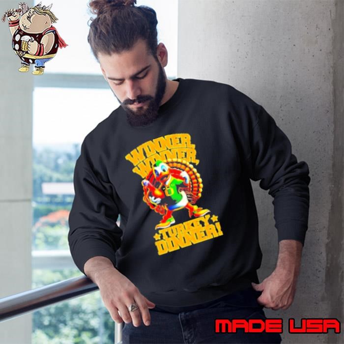 Winner winner turkey dinner Oregon Ducks football mascot Sweatshirt
