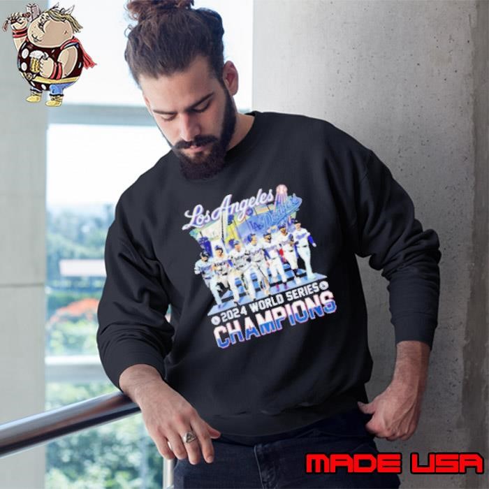 World Series Champs 2024 Los Angeles Dodgers OWA Walking Sweatshirt