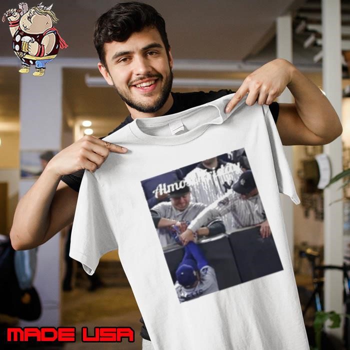 Yankees Fans Grabbing Mookie Betts Glove Almost Friday Unisex