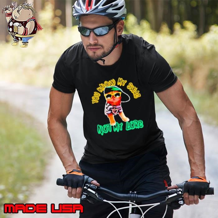 You know my swag not my lore retro sarcasm cat lovers Unisex
