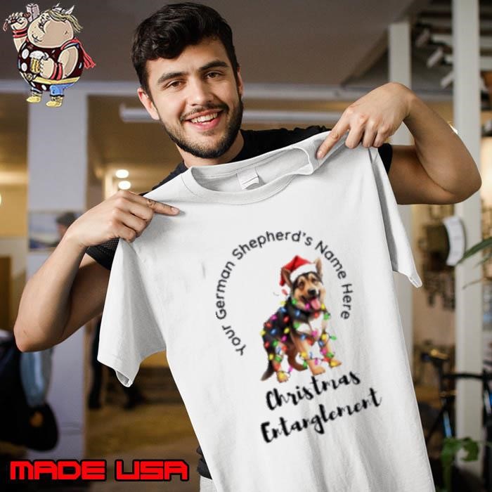 Your german shepherd's name here christmas Unisex