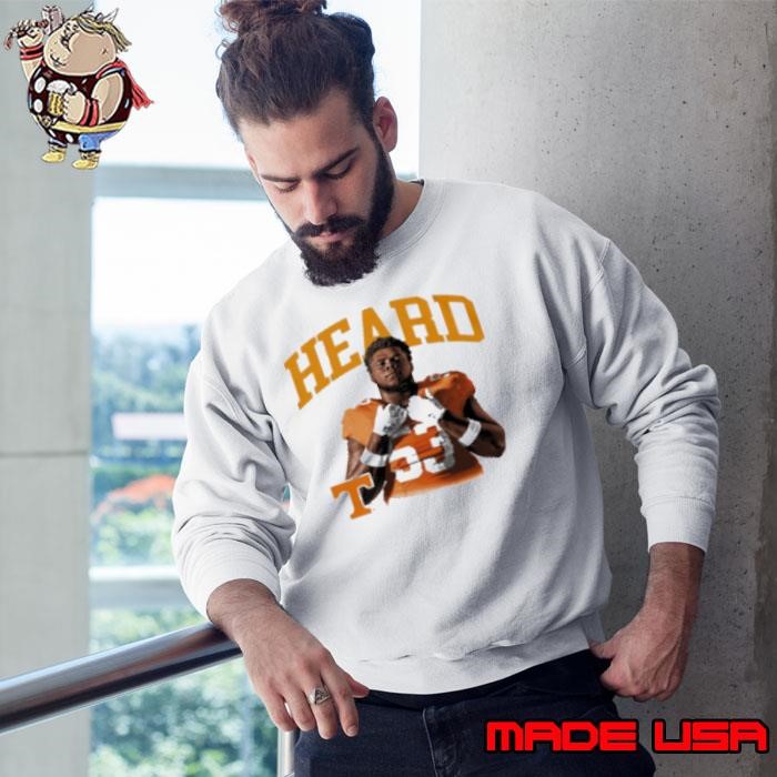 Zalance Heard Tennessee Volunteers Portrait Sweatshirt