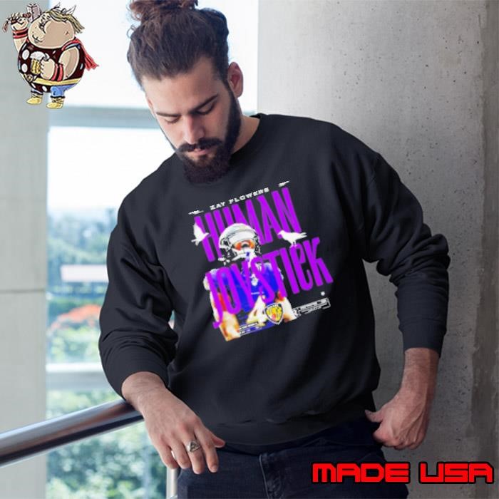 Zay Flowers Human Joystick Football Sweatshirt