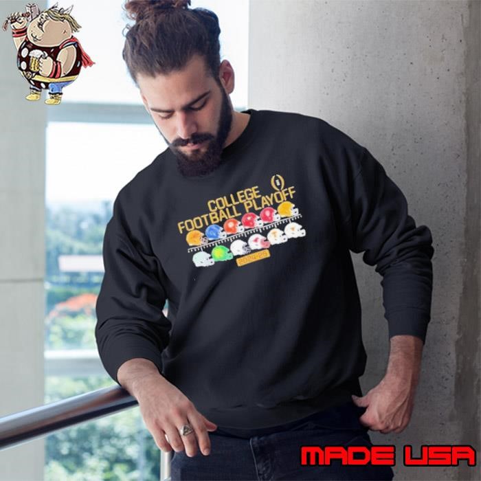 2024 College Football Playoff Bound All Team Helmets Sweatshirt