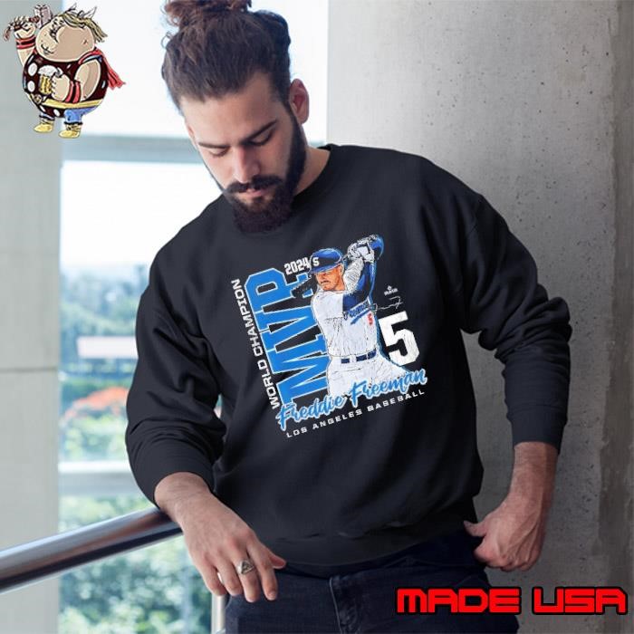 2024 World Champion Mvp Freddie Freeman Los Angeles Mlbpa Sweatshirt
