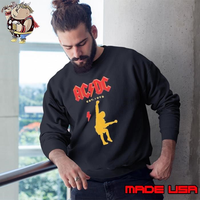 ACDC Rockware Est. 1973 Band Music Sweatshirt