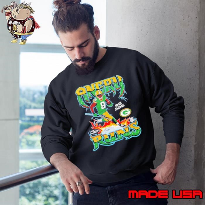 Angry Runs 2024 Green Bay Packers Josh Jacobs Sweatshirt