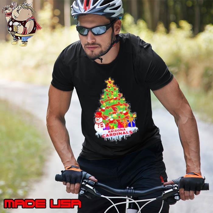 Arizona Cardinals Logo Tree Merry Christmas Unisex