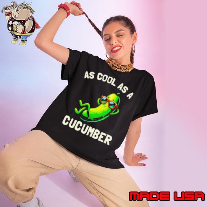 As cool as a cucumber vegetable funny Ladies tee