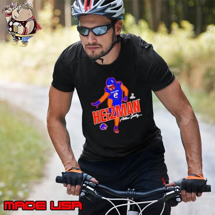 Ashton Jeanty Heisman Boise State Broncos cartoon signature Unisex