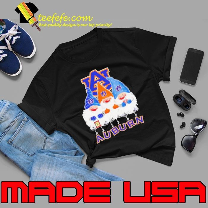 Auburn Tigers Fans Gnomies Merry Christmas Unisex