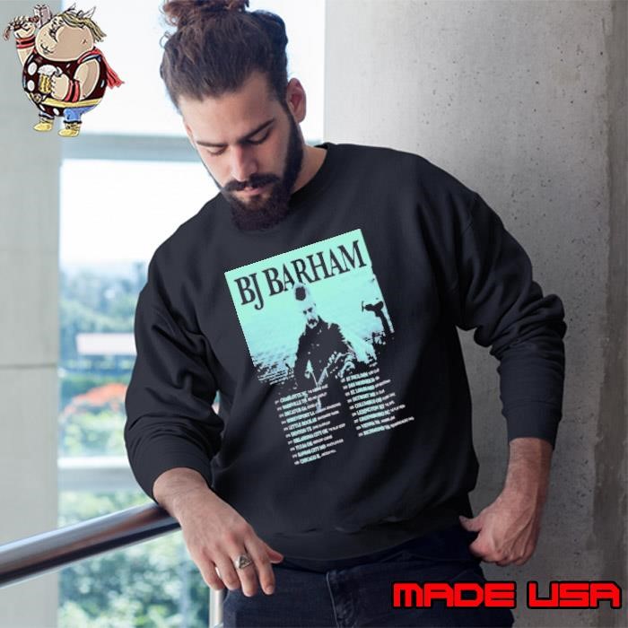 BJ Barham Solo Tour 2025 March Merch Sweatshirt