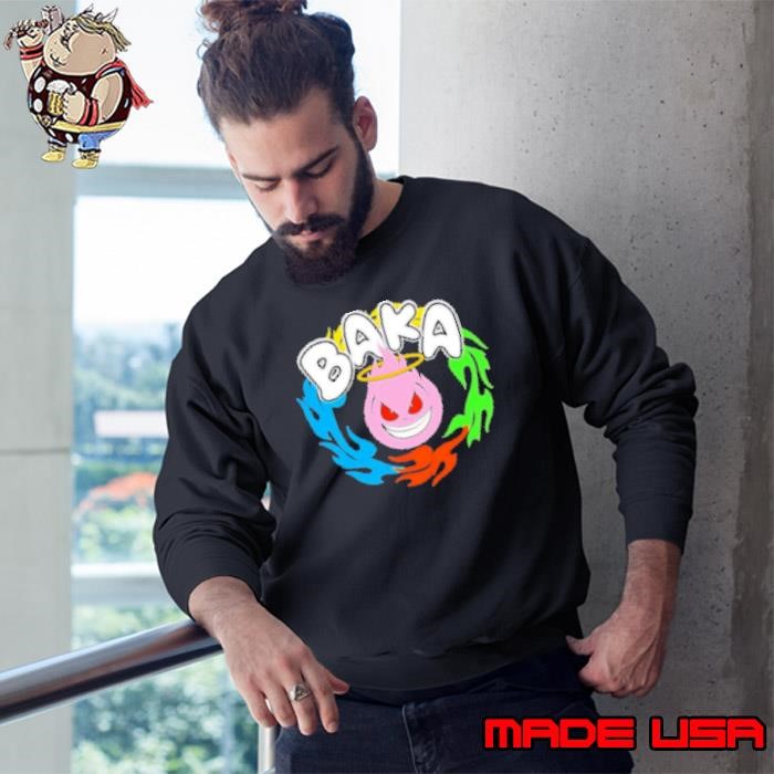 Baka flame cartoon Sweatshirt